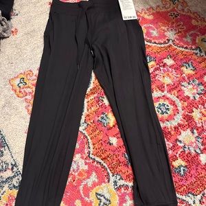 Black Lululemon Ready to Rulu Joggers